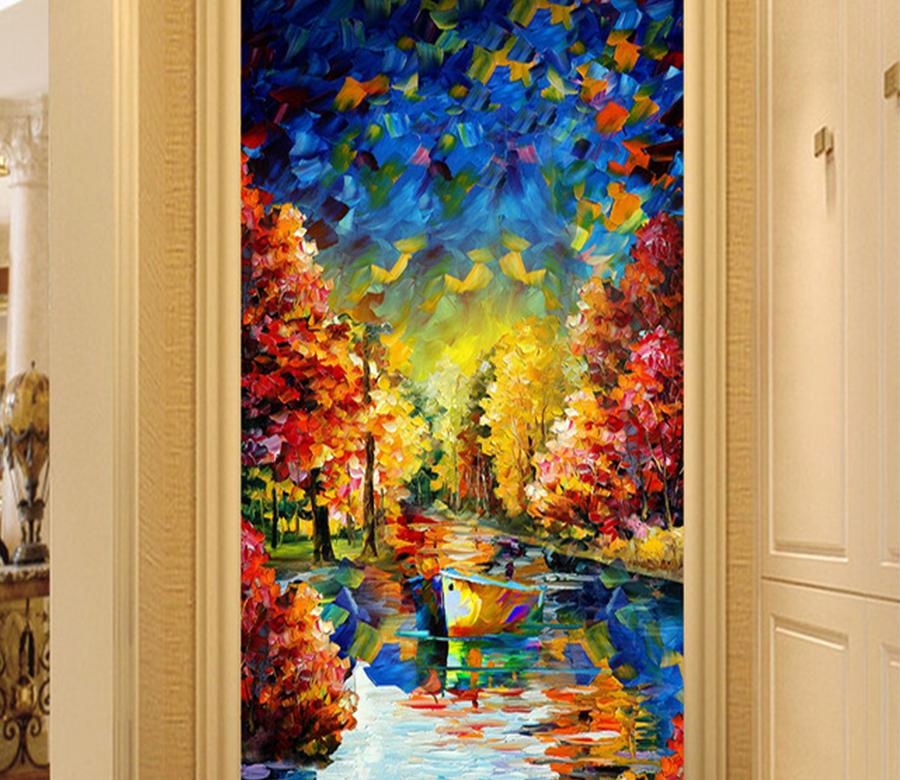 3D Flying Bird Lake 641 Wall Murals Wallpaper AJ Wallpaper 2 