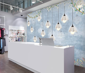 3D Flower Bulb 120 Wall Murals