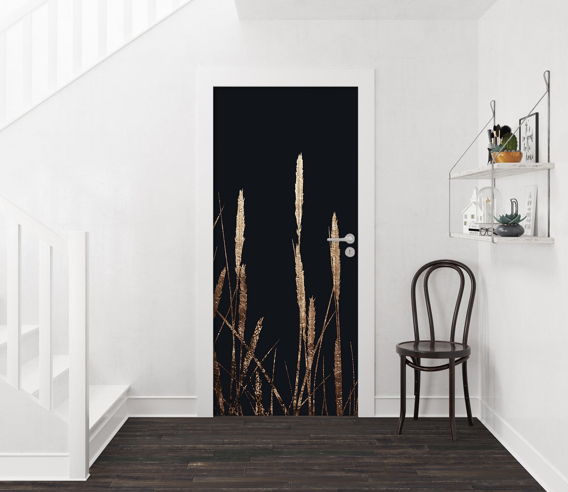 3D Wheat 10135 Boris Draschoff Door Mural