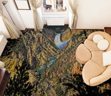 3D Mountain Scenery 567 Kathy Barefield Floor Mural