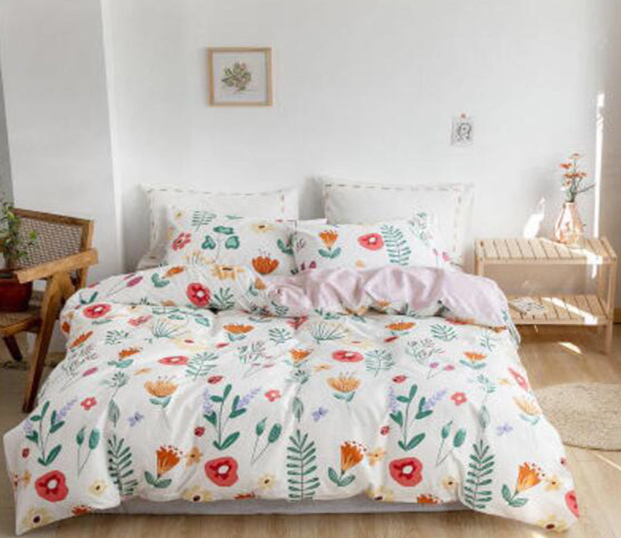 3D Flowers 30113 Bed Pillowcases Quilt