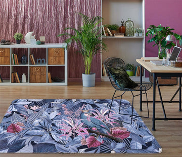 3D Night Forest 1004 Andrea haase Rug Non Slip Rug Mat Mat AJ Creativity Home 