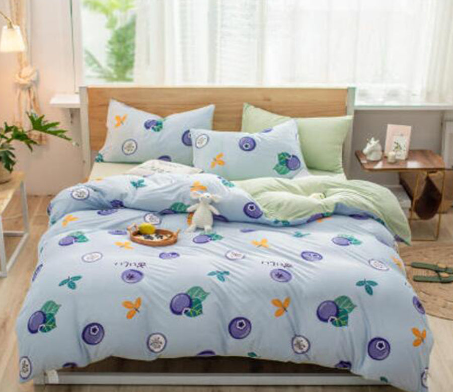 3D Blueberry 40268 Bed Pillowcases Quilt