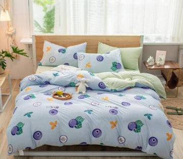 3D Blueberry 40268 Bed Pillowcases Quilt