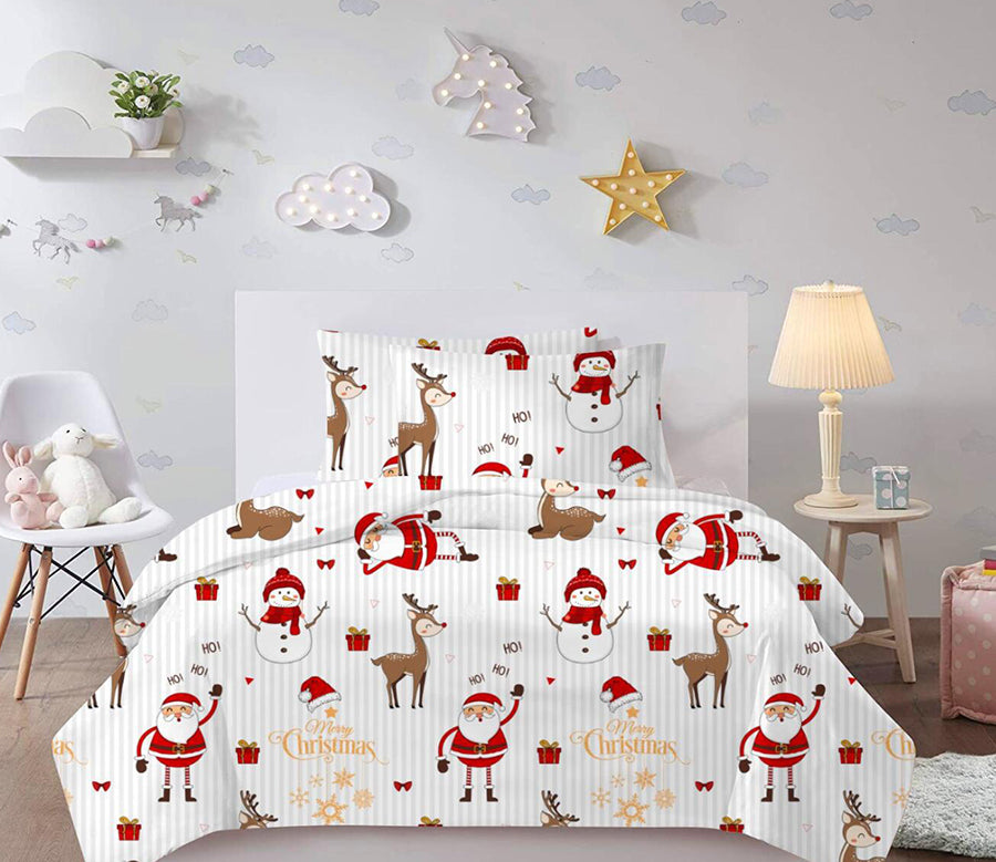 3D Santa Claus 45232 Christmas Quilt Duvet Cover Xmas Bed Pillowcases