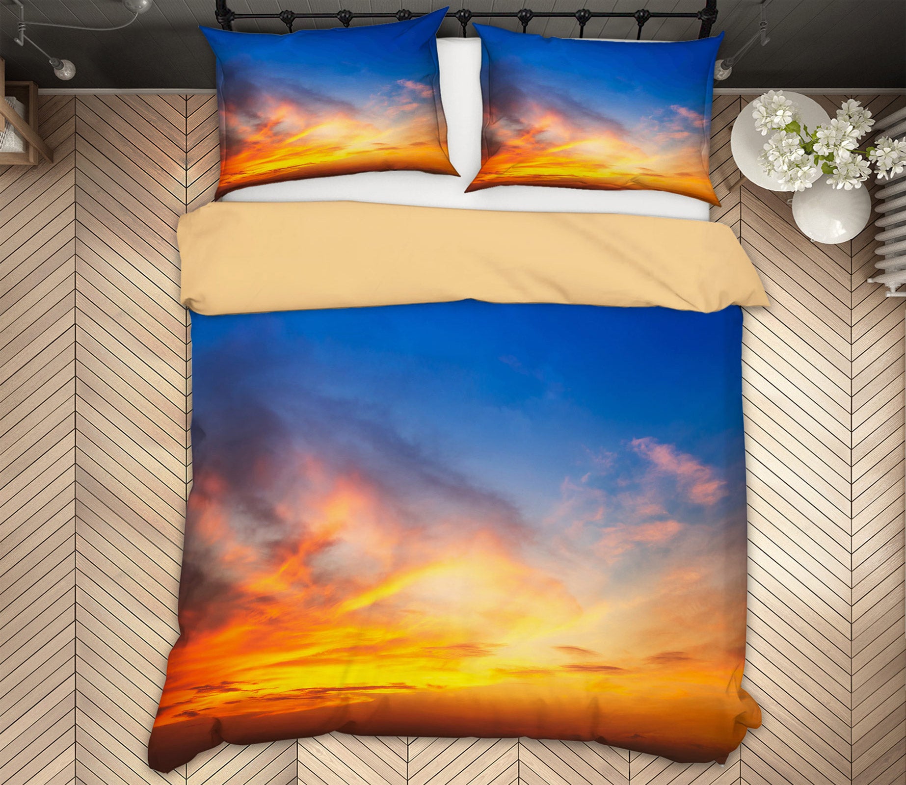 3D Sky 59127 Bed Pillowcases Quilt