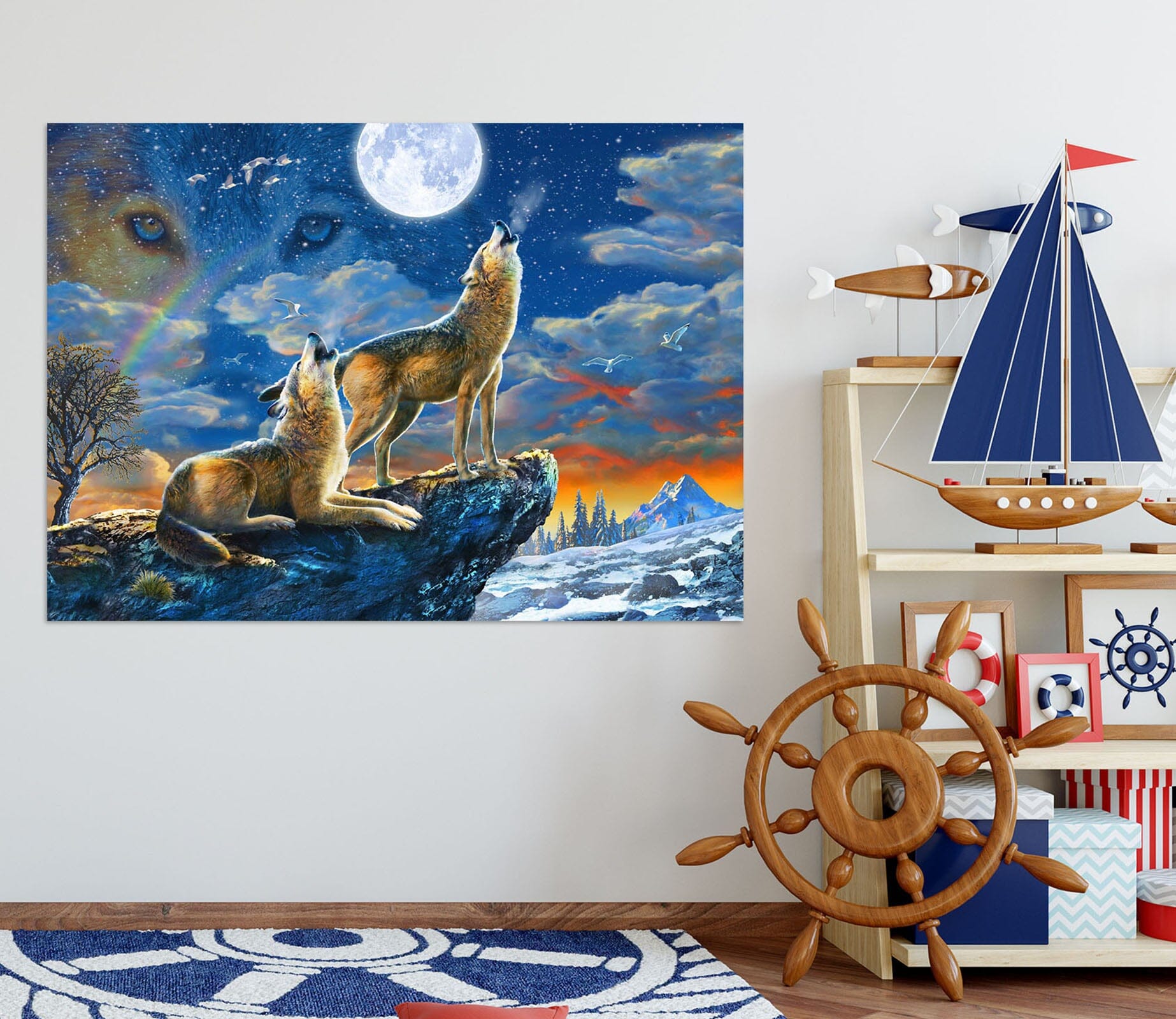 3D Wolverine 020 Adrian Chesterman Wall Sticker Wallpaper AJ Wallpaper 2 