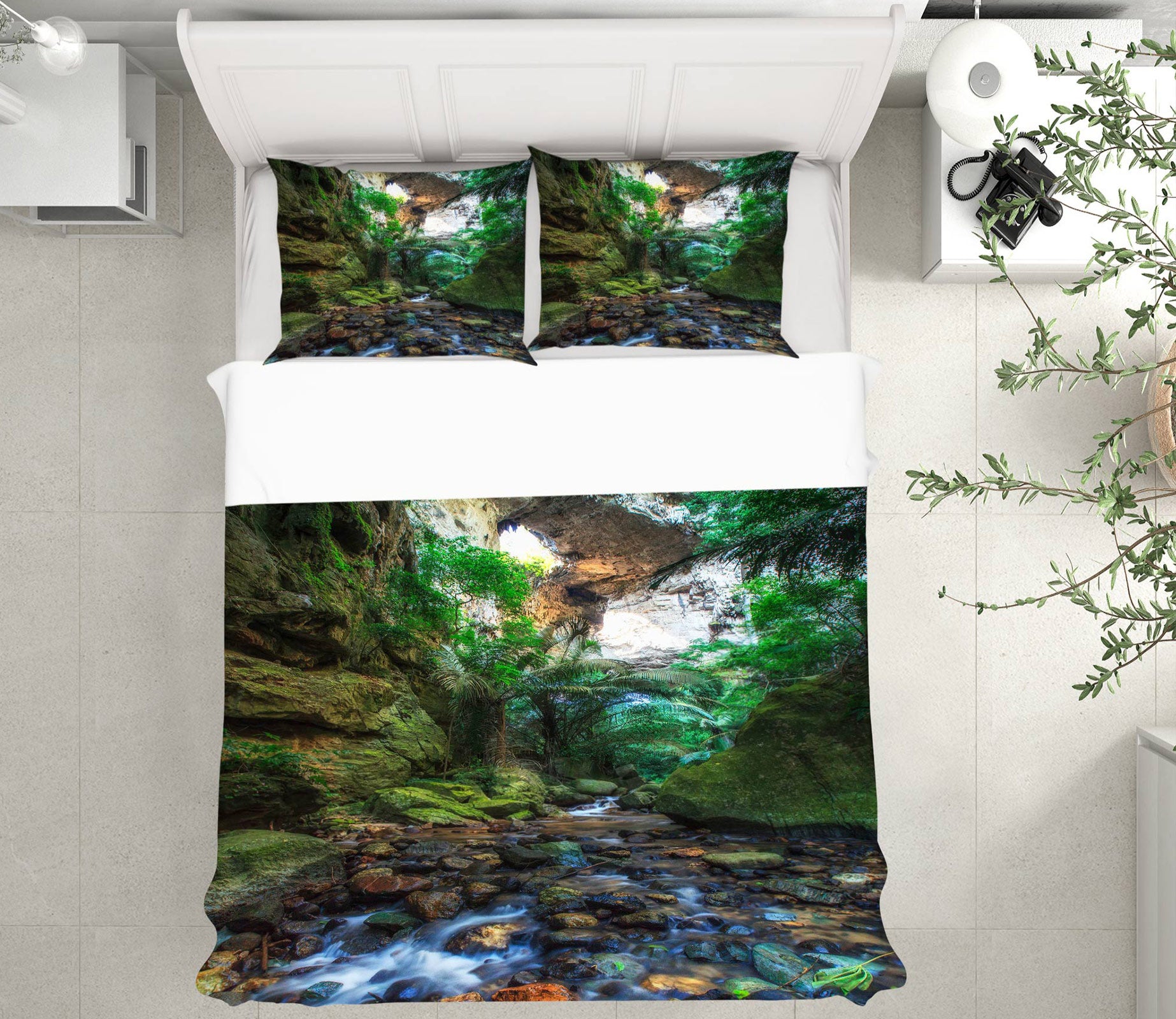 3D Stone 15160 Bed Pillowcases Quilt