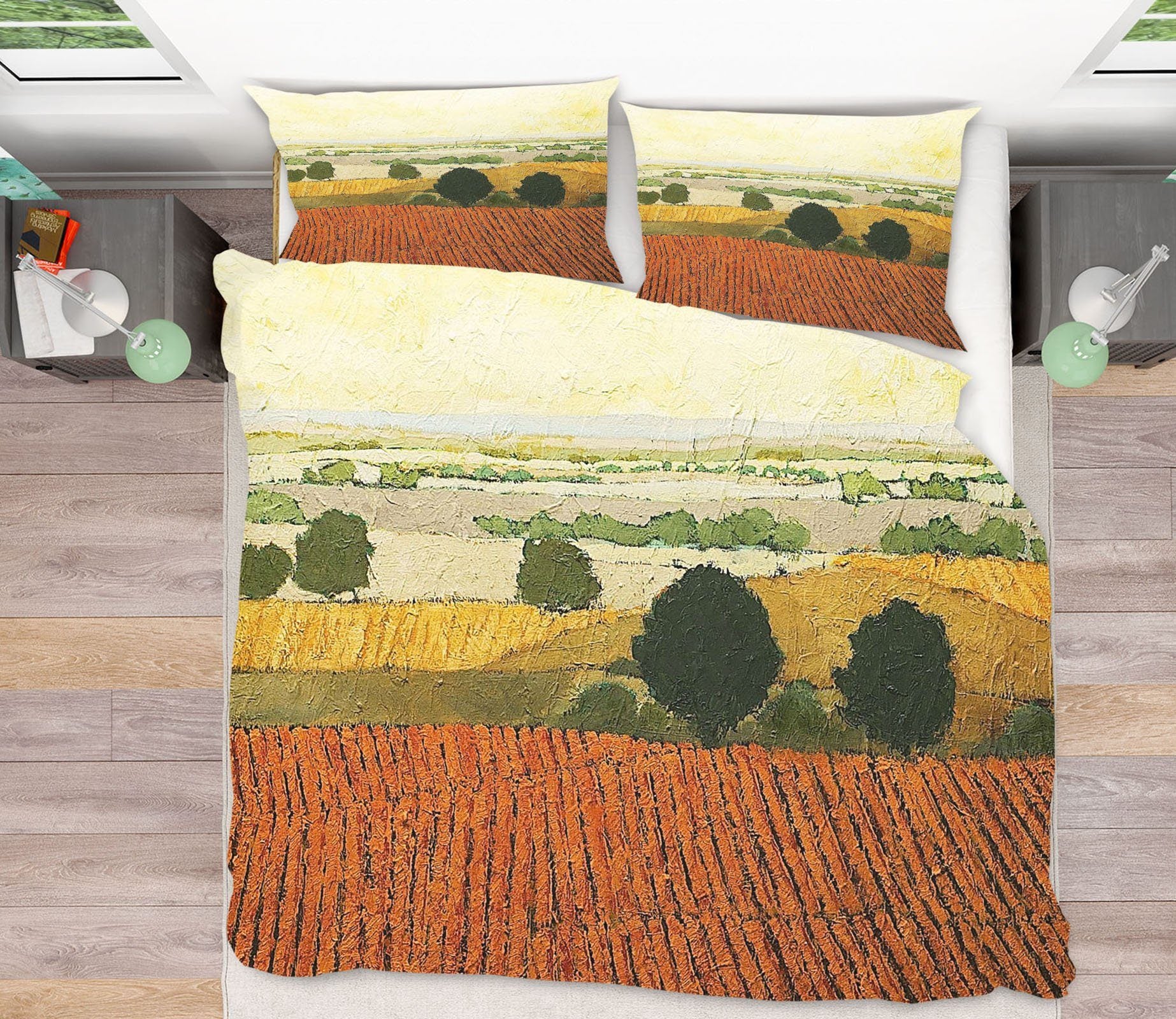 3D After Harvest 2117 Allan P. Friedlander Bedding Bed Pillowcases Quilt Quiet Covers AJ Creativity Home 