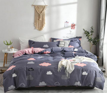 3D Cloud Pattern 40007 Bed Pillowcases Quilt