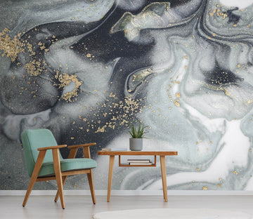 3D Gold Powder Sway 69 Wallpaper AJ Wallpaper 