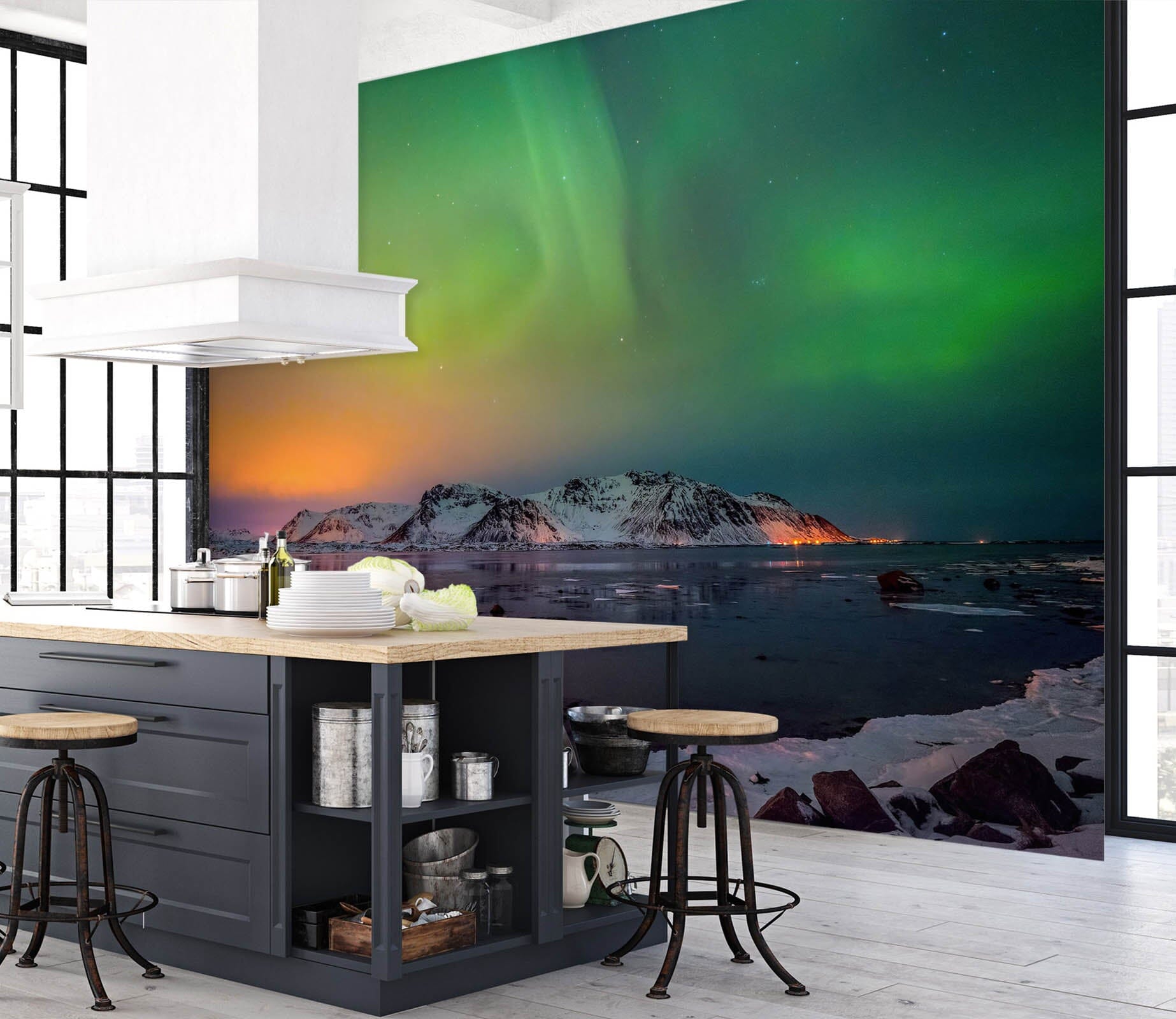 3D Green Smoke 1421 Marco Carmassi Wall Mural Wall Murals Wallpaper AJ Wallpaper 2 