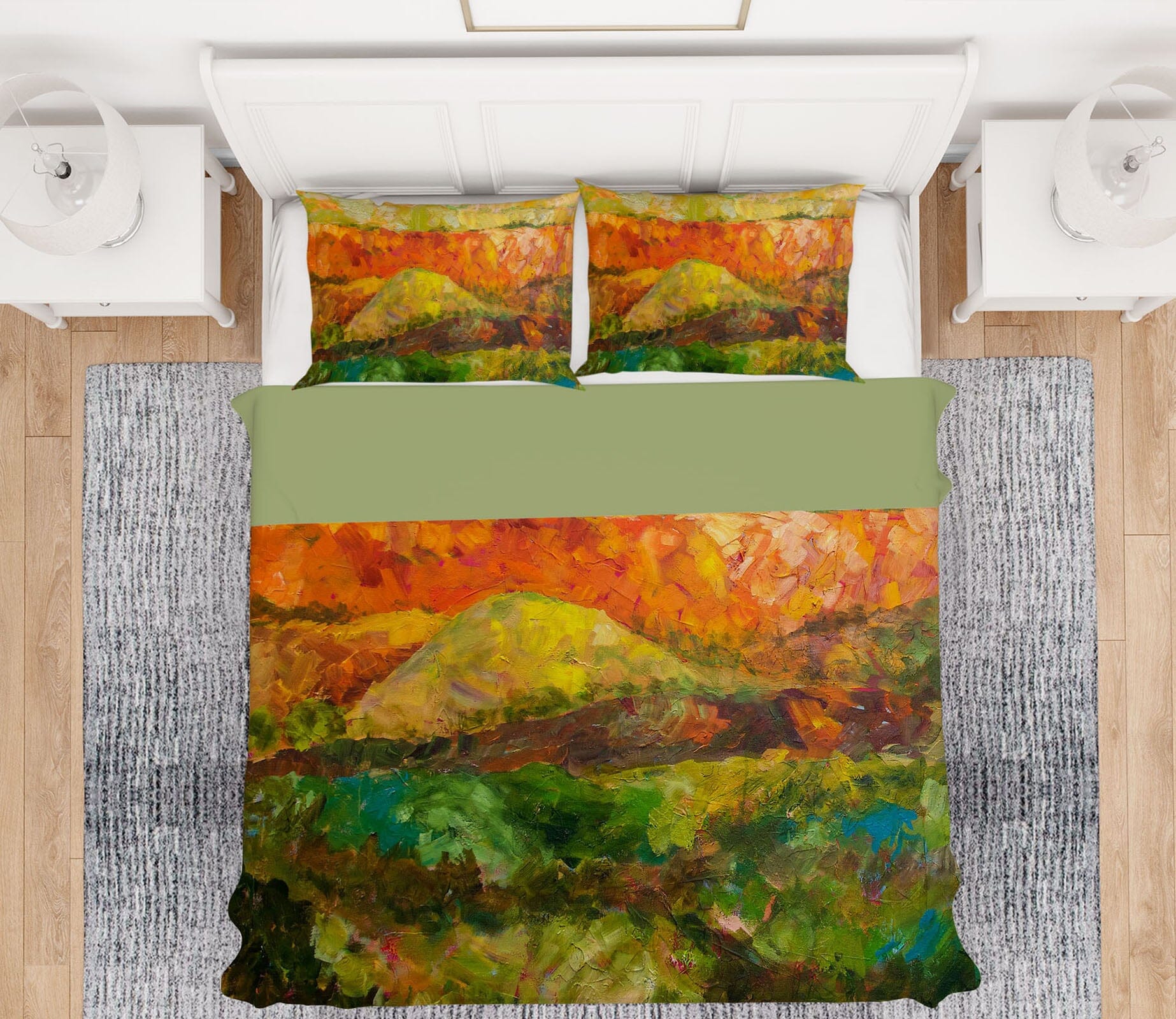 3D Valley Forest 122 Allan P. Friedlander Bedding Bed Pillowcases Quilt Quiet Covers AJ Creativity Home 