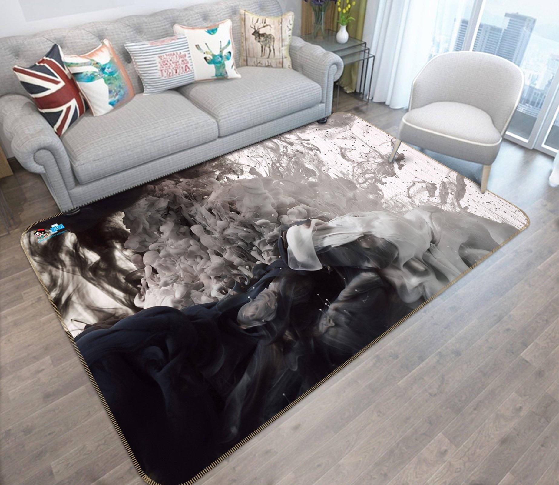 3D Mist 8742 Non Slip Rug Mat Mat AJ Creativity Home 
