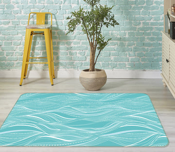 3D Wave Pattern 34227 Non Slip Rug Mat