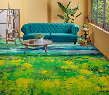 3D Green Grass 9664 Allan P. Friedlander Floor Mural