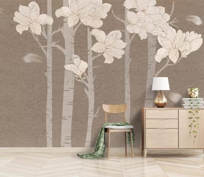 3D Flower Tree 2008 Wall Murals Wallpaper AJ Wallpaper 2 