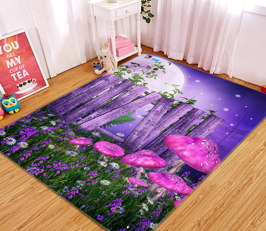 3D Mushroom Board 66148 Non Slip Rug Mat