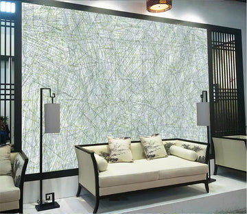 3D Light Green Lines 1378 Wall Murals Wallpaper AJ Wallpaper 2 