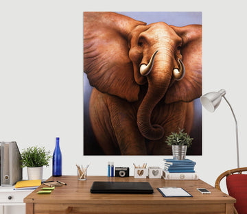 3D Elephant 033 Jerry LoFaro Wall Sticker Wallpaper AJ Wallpaper 2 