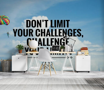 3D Color Parachute 1097 Wall Murals