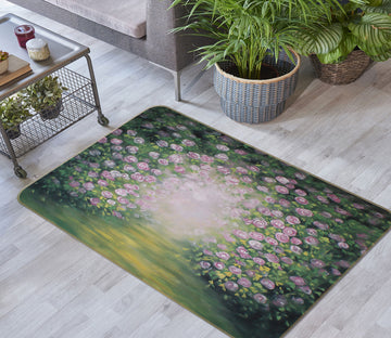 3D Flower Bush 75199 Non Slip Rug Mat