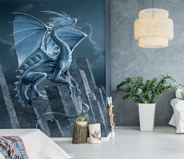 3D Silver Dragon 1550 Wall Murals Exclusive Designer Vincent Wallpaper AJ Wallpaper 2 