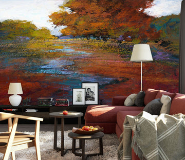 3D Red Maple Leaf 1540 Michael Tienhaara Wall Mural Wall Murals Wallpaper AJ Wallpaper 2 