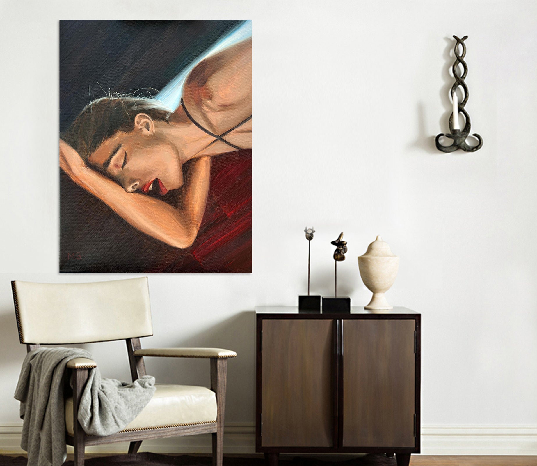 3D Woman 10077 Marina Zotova Wall Sticker