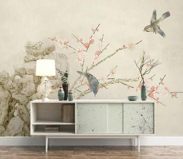 3D Birds And Flowers 294 Wall Murals Wallpaper AJ Wallpaper 2 