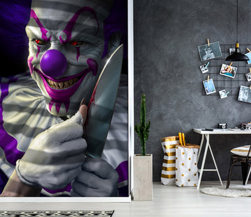 3D Clown 5033 Tom Wood Wall Mural Wall Murals