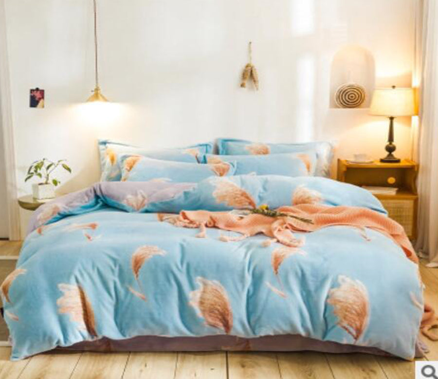 3D Golden Reed 20106 Bed Pillowcases Quilt