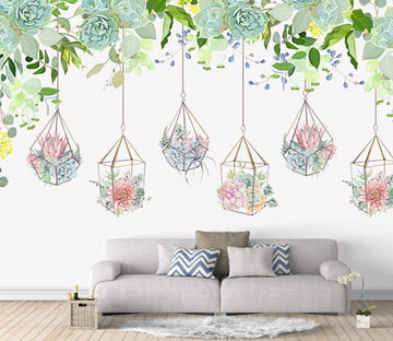 3D Color Bouquet WG243 Wall Murals Wallpaper AJ Wallpaper 2 