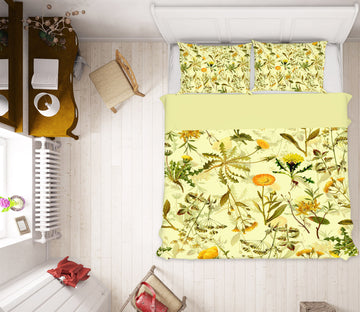 3D Leaves 18203 Uta Naumann Bedding Bed Pillowcases Quilt