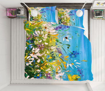 3D Colorful Daisies 584 Skromova Marina Bedding Bed Pillowcases Quilt