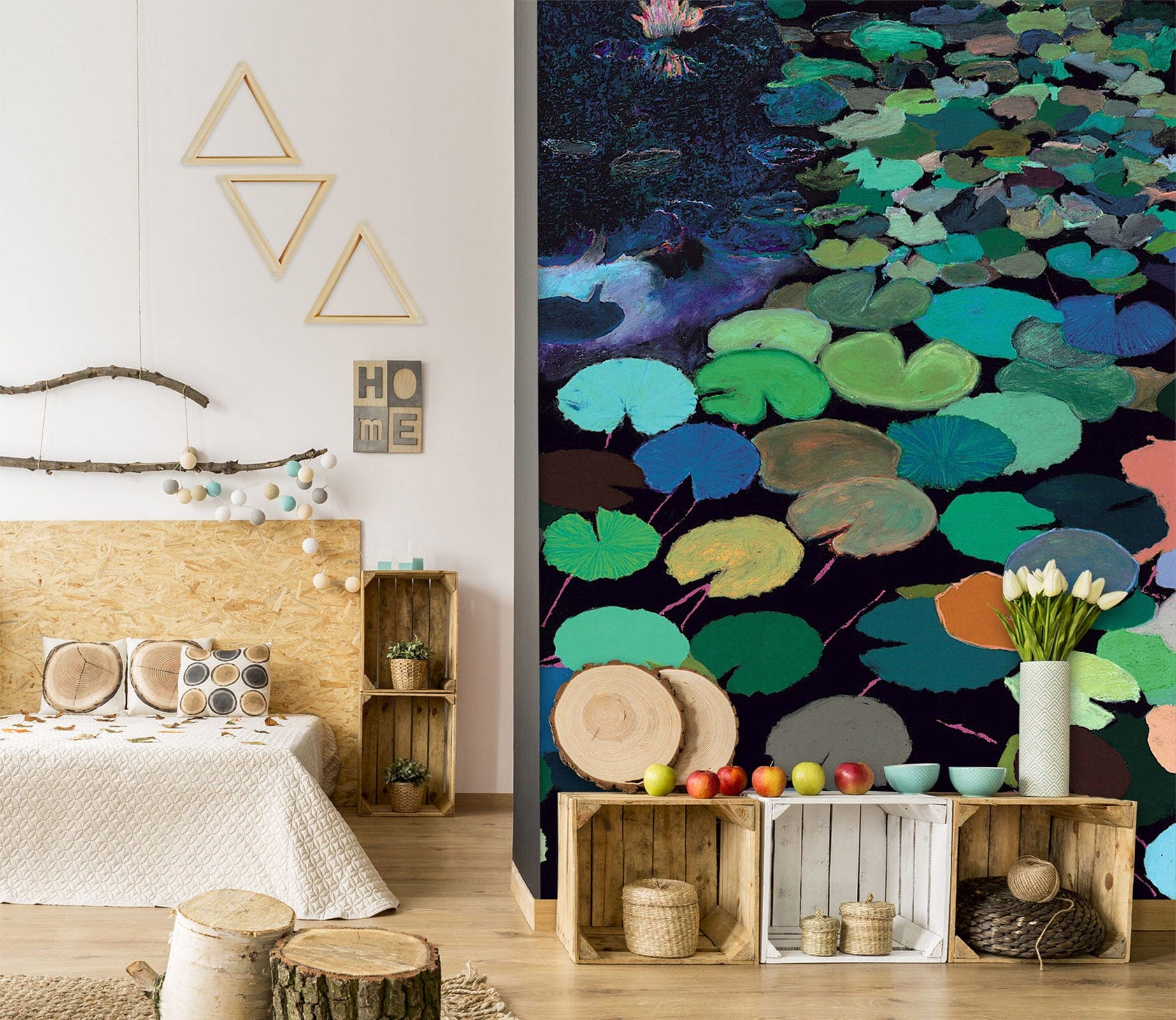 3D White Lotus 263 Allan P. Friedlander Wall Mural Wall Murals Wallpaper AJ Wallpaper 2 