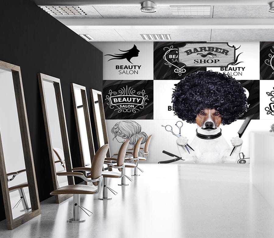 3D Cute Poodle 1534 Wall Murals Wallpaper AJ Wallpaper 2 