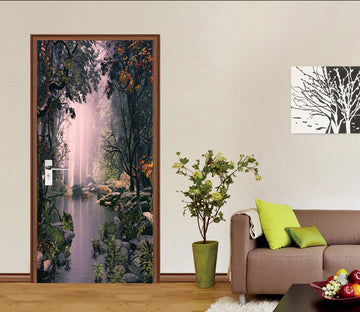 3D Forest 24123 Door Mural