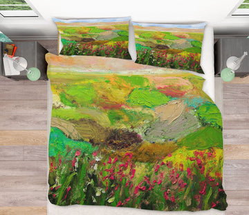 3D Red Roses 1119 Allan P. Friedlander Bedding Bed Pillowcases Quilt Quiet Covers AJ Creativity Home 