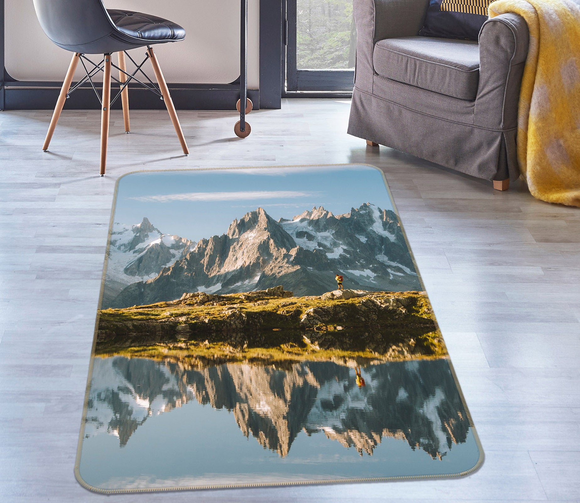 3D Landscape 36094 Non Slip Rug Mat