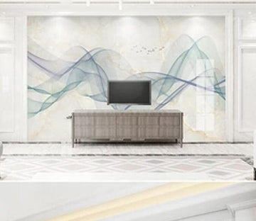 3D Green Wave 1576 Wall Murals Wallpaper AJ Wallpaper 2 