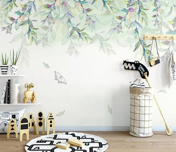 3D Green Leaf 2190 Wall Murals Wallpaper AJ Wallpaper 2 