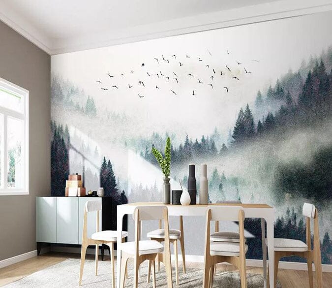 3D Forest Bird 2332 Wall Murals Wallpaper AJ Wallpaper 2 