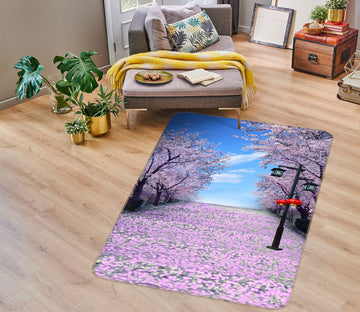 3D Petal Tree 76091 Non Slip Rug Mat
