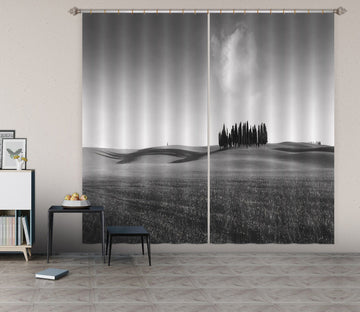 3D Grey Desert 089 Marco Carmassi Curtain Curtains Drapes Curtains AJ Creativity Home 