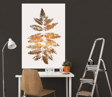 3D Golden Leaves 192 Boris Draschoff Wall Sticker Wallpaper AJ Wallpaper 2 