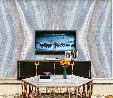 3D Blue Wall WG283 Wall Murals