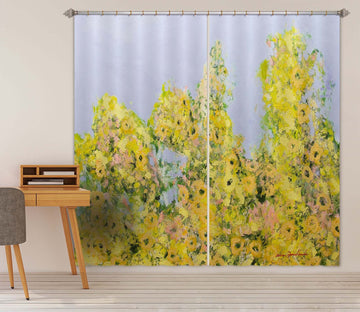 3D Canola Flower 268 Allan P. Friedlander Curtain Curtains Drapes Curtains AJ Creativity Home 