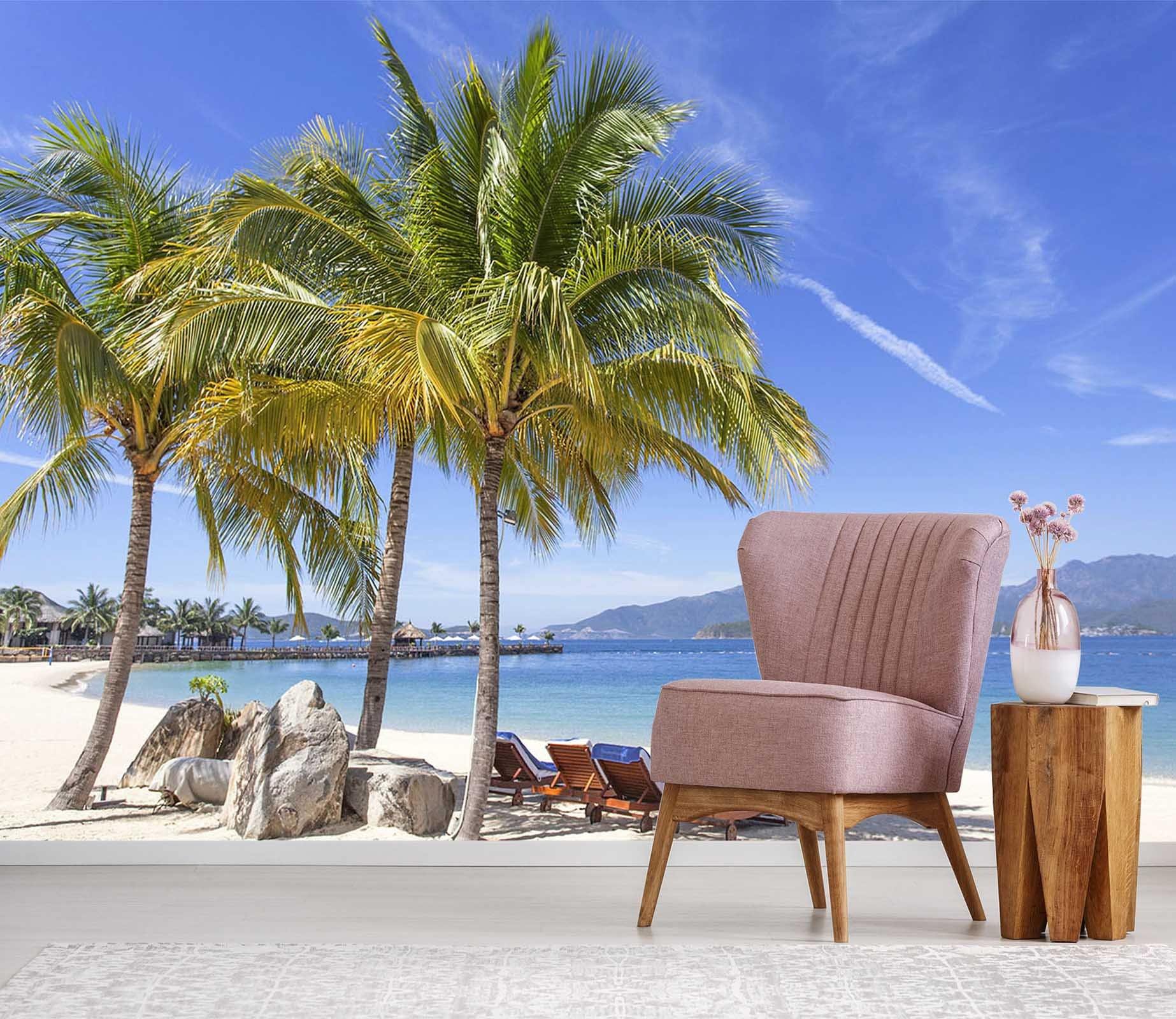 3D Sea Beach 697 Wallpaper AJ Wallpaper 2 