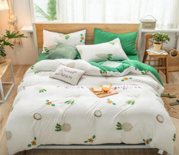 3D Radish 40249 Bed Pillowcases Quilt